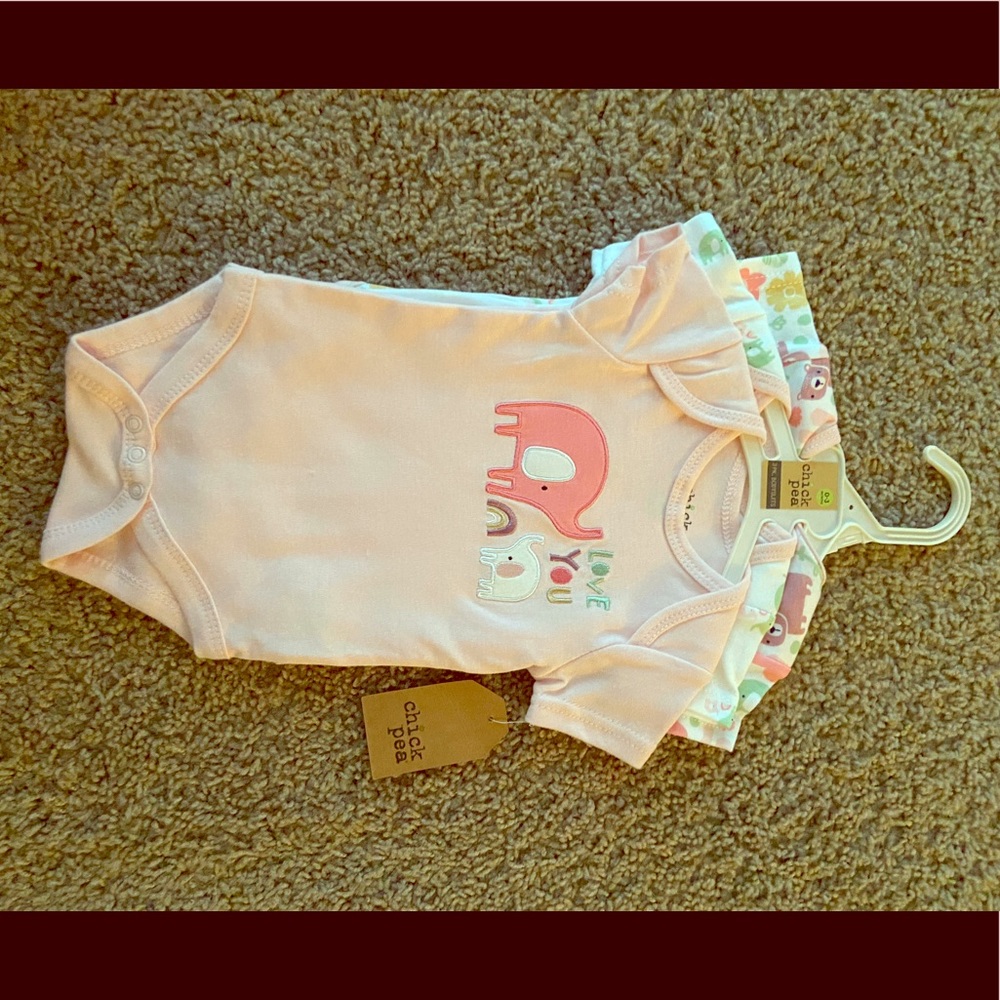 New 3-pack bodysuits